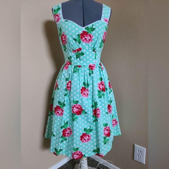 🌹💚 Rare Sight for Sunrise Modcloth Dress - Picture 2 of 2